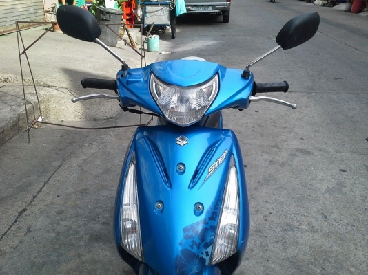 suzuki step สีน้ำเงิน รถสวย เครื่องดี เอกสารพร้อมโอน