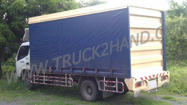 HINO 6 ล้อ DUTRO 420  ตู้บรรทุก ปี 2547  121 แรงม้า