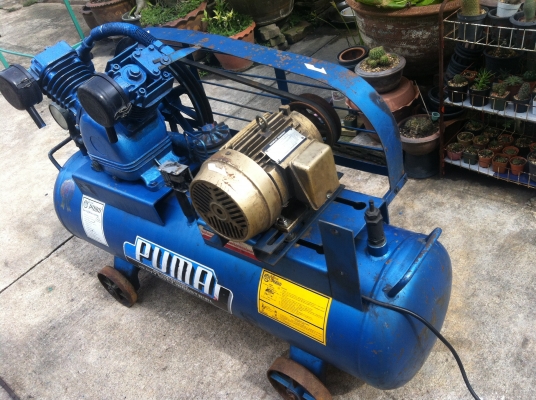 ขายปั้มลม PUMA 3แรง ถัง165ลิตร ถูกๆครับมารับเอง ขายปั้มลม PUMA 3แรง ถัง165ลิตร ถูกๆครับมารับเอง