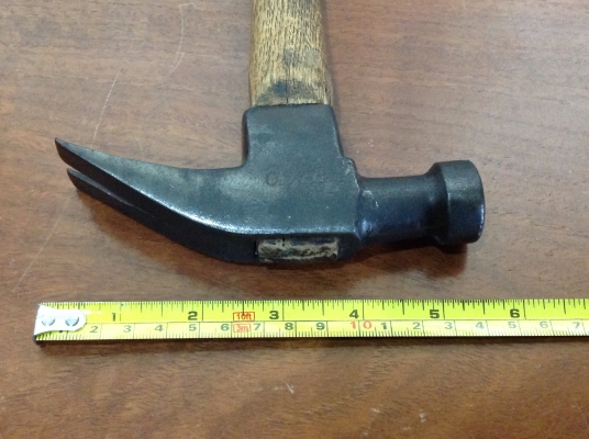 ขายค้อนหงอนตรง หัวลูกปืน ANTIQUE VINTAGE PEXTO 16 OZ