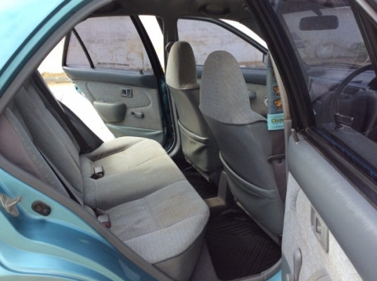 ขายรถโตโยต้า โซลูน่า 1.5 GLI ปี 97 เครื่องเดิม 1.5 หัวฉีด เกียร์ธรรมดา เพาเวอร์  ภายในสวยเดิมๆสะอาด กระไฟฟ้า เซ็ลทรัลล็อค วิทยุ CD ตัวถังบางๆเดิมๆ สีเต็มเงาสวย ไม่มีชน แม็ก 15" ยางใหม่ๆ รถขับดีมาก ภาษีปี 58 ประกันชั้น 3 รถสวยๆ พร้อมใช้ได้เลยครับ