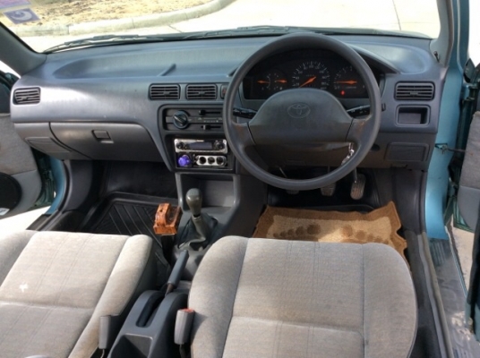 ขายรถโตโยต้า โซลูน่า 1.5 GLI ปี 97 เครื่องเดิม 1.5 หัวฉีด เกียร์ธรรมดา เพาเวอร์  ภายในสวยเดิมๆสะอาด กระไฟฟ้า เซ็ลทรัลล็อค วิทยุ CD ตัวถังบางๆเดิมๆ สีเต็มเงาสวย ไม่มีชน แม็ก 15" ยางใหม่ๆ รถขับดีมาก ภาษีปี 58 ประกันชั้น 3 รถสวยๆ พร้อมใช้ได้เลยครับ