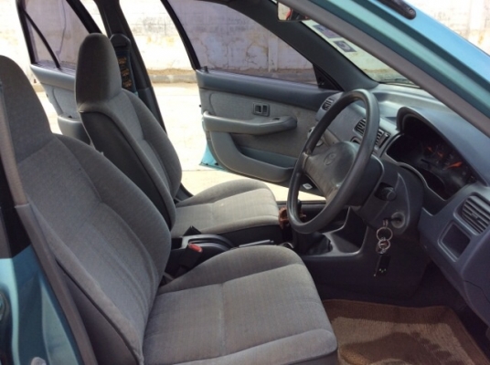 ขายรถโตโยต้า โซลูน่า 1.5 GLI ปี 97 เครื่องเดิม 1.5 หัวฉีด เกียร์ธรรมดา เพาเวอร์  ภายในสวยเดิมๆสะอาด กระไฟฟ้า เซ็ลทรัลล็อค วิทยุ CD ตัวถังบางๆเดิมๆ สีเต็มเงาสวย ไม่มีชน แม็ก 15" ยางใหม่ๆ รถขับดีมาก ภาษีปี 58 ประกันชั้น 3 รถสวยๆ พร้อมใช้ได้เลยครับ