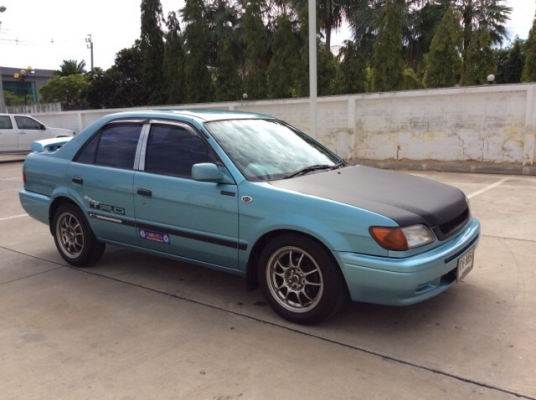 ขายรถโตโยต้า โซลูน่า 1.5 GLI ปี 97 เครื่องเดิม 1.5 หัวฉีด เกียร์ธรรมดา เพาเวอร์  ภายในสวยเดิมๆสะอาด กระไฟฟ้า เซ็ลทรัลล็อค วิทยุ CD ตัวถังบางๆเดิมๆ สีเต็มเงาสวย ไม่มีชน แม็ก 15" ยางใหม่ๆ รถขับดีมาก ภาษีปี 58 ประกันชั้น 3 รถสวยๆ พร้อมใช้ได้เลยครับ