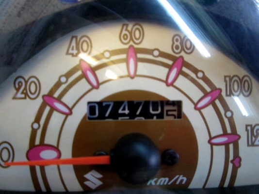 JALATO สีแดง รถเดือน พ.ค ปี 56 หัวฉีด แรงด้วย125 cc.ไมล์ 7440 โล ของแถม 2 รายการ 18900