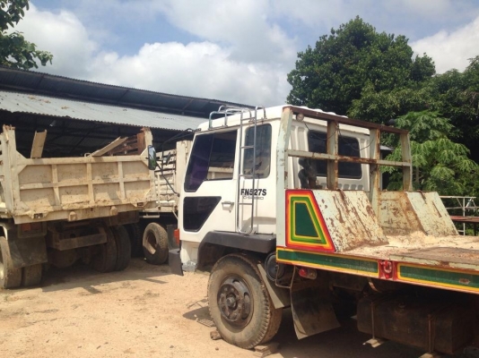 ขายสิบล้อเทเลอร์mitsu 2เพลาหางบรรทุกแม็คโคร