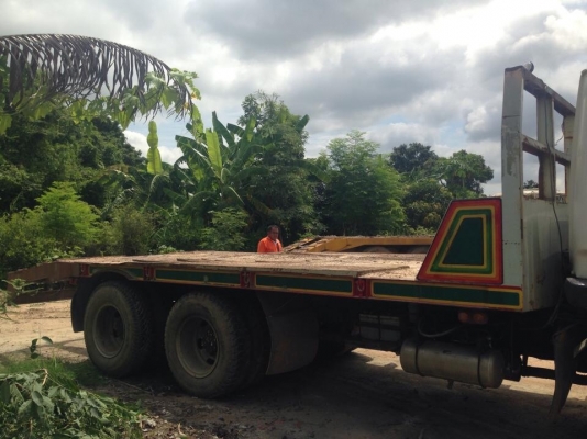 ขายสิบล้อเทเลอร์mitsu 2เพลาหางบรรทุกแม็คโคร