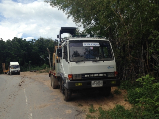ขายสิบล้อเทเลอร์mitsu 2เพลาหางบรรทุกแม็คโคร