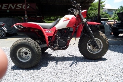 ขาย มอเตอร์ไซร์ วิบาก 3 ล้อ  HONDA ATC 200X สภาพสวย ราคา 45,000