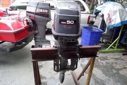 ขาย เครื่อง YAMAHA 50 แรง 2 จังหวะ นำเข้าจากญี่ปุ่น ราคา 60,000