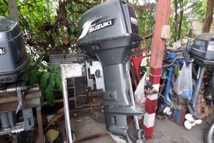 ขาย เครื่องเรือ SUZUKI 65 แรง พร้อมคอนโทรลนำเข้าจากญี่ปุ่น