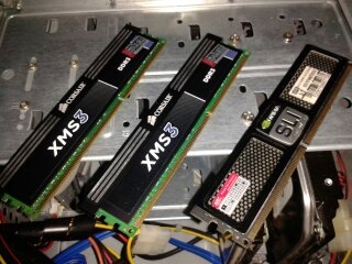 ขายคอม core 2 duo e7500 2.93 GHz DDR 3 Ram 4Gb 1600