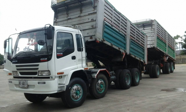 ขายด่วนครับ ISUZU DECA 270 วาง 320 พ่วงเกษตร ชุนชัย 12 ล้อ รถใช้งานทุกวันครับ