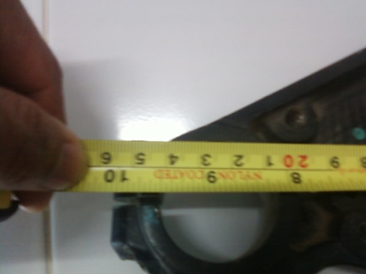 ขายแผงคอ บน kawasaki ninja 38  mm ใส่ 650 ราคา  400 บาท