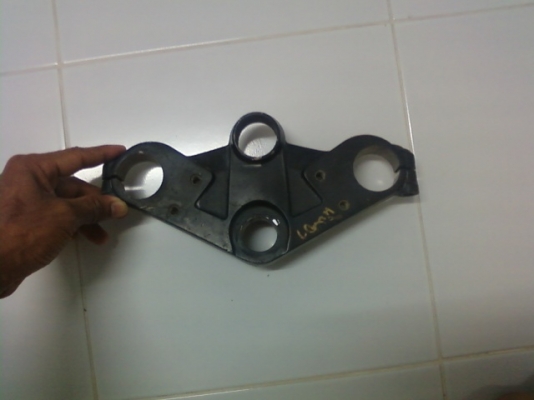 ขายแผงคอ บน kawasaki ninja 38  mm ใส่ 650 ราคา  400 บาท