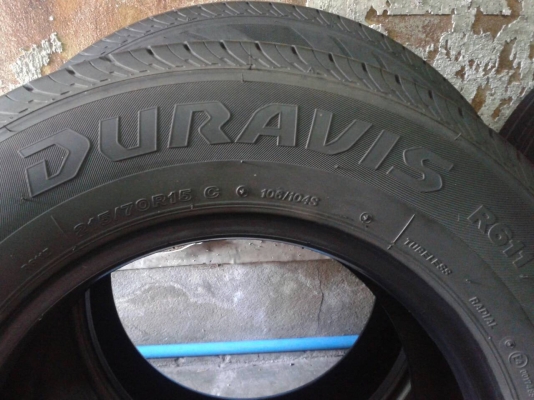 ยาง 215-70-15 ปี13 Bridgestone Duravis R611 อัพเดท 24เมย.58