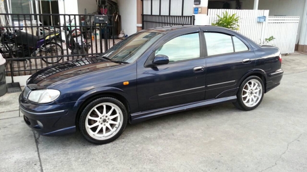 Nissan sunny neo ปี2000 เครื่องดี ติดแก็ส แอร์หนาว