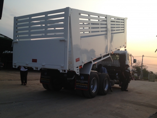 ขาย MITSUBISHI FUSO SUPERGRATE เครื่อง 6M70  380 แรงม้าระบบนำมันพร้อมใช้งาน ขาย พร้อมทะเบียน สวยๆครับ รับประกัน เครื่อง เกียร์ แอร์ เฟืองท้าย ระบบไฟ กระบะดั้มพ์ ยาว 6.0 เมตร กว้าง 2.50 เมตร ดั้มพ 15 ตัน ขายพร้อมทะเบียนครับ