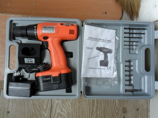 สว่านแบต14.4v ของใหม่เก่าเก็บ