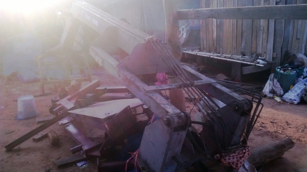 คีบอ้อยติดรถยันมาร์45แรง ครบชุด ไฮดรอลิคดี โทร081-0745778 ลุงโหนกรับสายจ้า