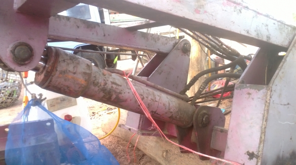 คีบอ้อยติดรถยันมาร์45แรง ครบชุด ไฮดรอลิคดี โทร081-0745778 ลุงโหนกรับสายจ้า