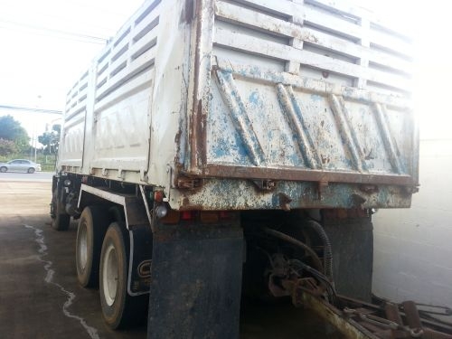 ขาย10ล้อ ISUZU DECA 270 ยูโร2 แม่ลูกดัมพ์สามมิตร ปี06