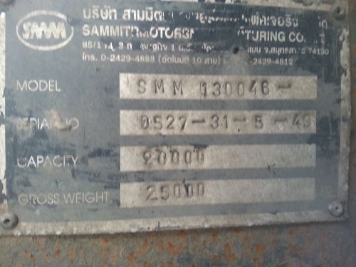 ขาย10ล้อ ISUZU DECA 270 ยูโร2 แม่ลูกดัมพ์สามมิตร ปี06