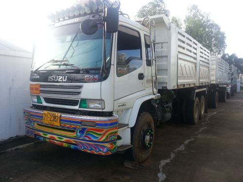 ขาย10ล้อ ISUZU DECA 270 ยูโร2 แม่ลูกดัมพ์สามมิตร ปี06