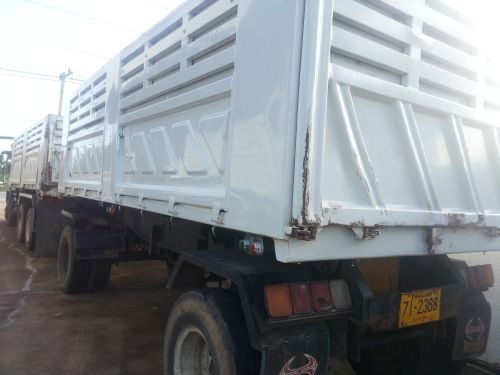 ขาย10ล้อ ISUZU DECA 270 ยูโร2 แม่ลูกดัมพ์สามมิตร ปี06