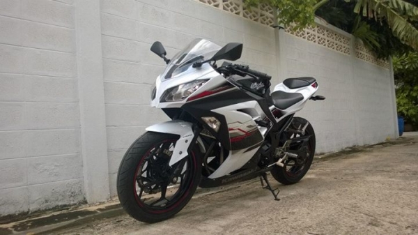 NINJA 300 ABS วิ่ง 6000 แต่งสวย ถูกๆ ต่อรองได้จ้า ส่งฟรีทั่วไทย
