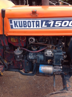แทรกเตอร์คูโบต้า L1500 สภาพดีพร้อมไช้งาน มีผานพรวน 1 พวงแถมให้
