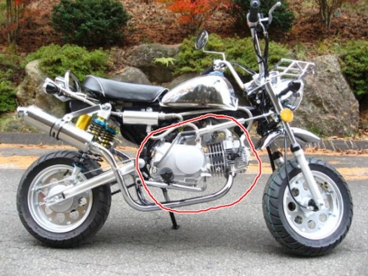 ชุดบังโคลนแต่งมั้งกี้ แนวยุ่นหาอยู่รีบจัดเลย/เครื่องสูตร Piranha z-125