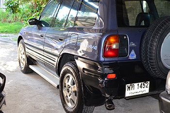 ขาย Toyota RAV4 ปี39 เครื่อง 3S สีม่วง-ดำ