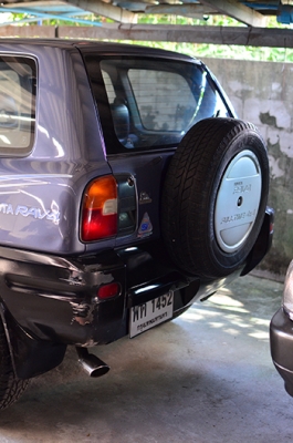 ขาย Toyota RAV4 ปี39 เครื่อง 3S สีม่วง-ดำ