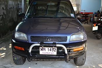 ขาย Toyota RAV4 ปี39 เครื่อง 3S สีม่วง-ดำ