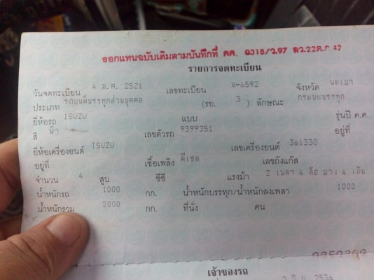 ขายกระบะ isuzu kbd20 พร้อมใช้งาน ขายกระบะ isuzu kbd20 พร้อมใช้งาน