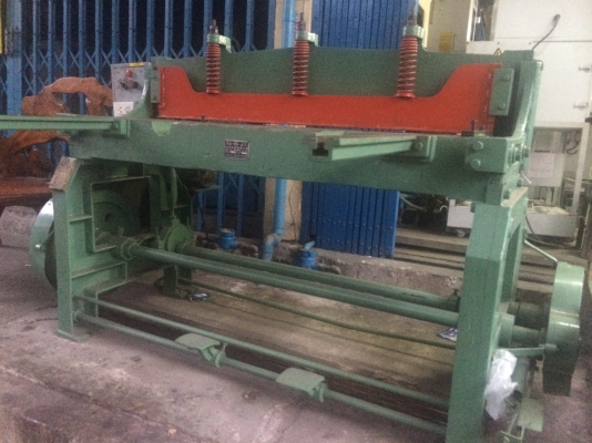 เครื่องตัดเหล็กใต้หวัน5ฟุตตัดได้2มิล