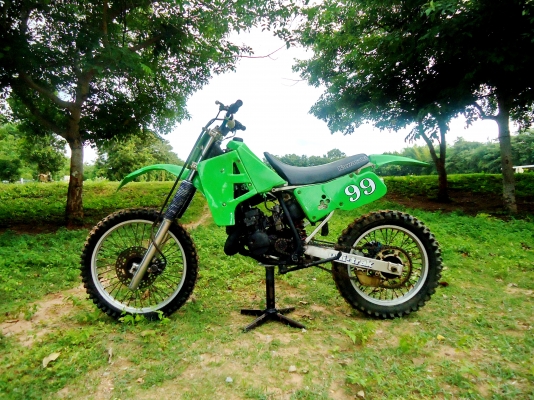 ขายด่วนรถ  วิบากสูตรนอกแรงๆ (รถสนาม ครับ)  คาวาซากิ KX 125 cc