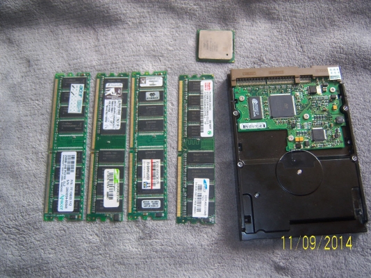 CPU ฮาร์ทดิสแรม 512MP 4 อัน