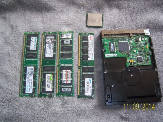 CPU ฮาร์ทดิสแรม 512MP 4 อัน