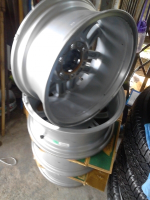 แม๊กขอบ 17 ขนาด 6 รู 17X71/2 สภาพสวย งามหยด ชุด 4 ใบ  TEL.081-427-3941