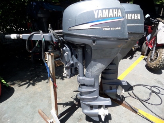 เครื่องเรือ YAMAHA 25 แรง  4 จังหวะ มีทริม