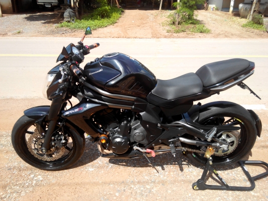 ขายER6N ปี2012 ABS ทะเบียน ภาษีหมดปีหน้า ลดราคาเหลือ188000ครับ รูปเยอะๆ สวยๆ