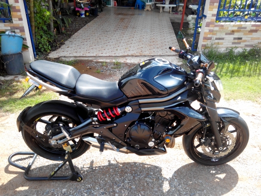 ขายER6N ปี2012 ABS ทะเบียน ภาษีหมดปีหน้า ลดราคาเหลือ188000ครับ รูปเยอะๆ สวยๆ