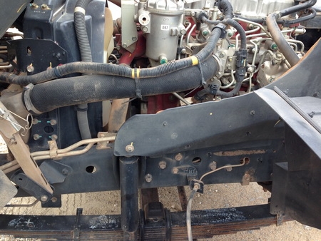 HINO MEGA ปี 2554  เครื่อง 175 แรง กะบะดั๊มสามมิตร วิ่ง 86,600 กม. สภาพสวย