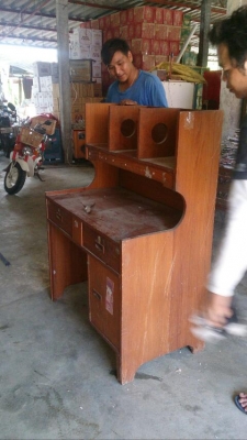 โต๊ะหนังสือโต๊ะทำง่านไม้สัก