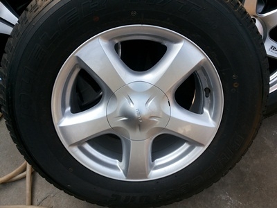 ขายล้อแม็กISUZU All New ขอบ17 พร้อมยาง 245/65/17ปี12 4 ล้อ