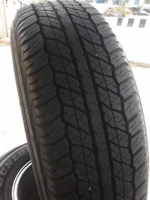 แม๊ก ISUZU ขอบ 16  ขนาด 6 รู พร้อมยาง  255/70R16  DUNLOP AT20 GRANDTREK  TEL.081-427-3941