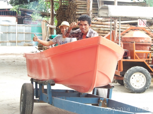 ขายเรือพร้อมเครื่อง 6.5 แรง และ เทรลเลอร์ลาก น้ำมาผมไม่กลัวแล้ว