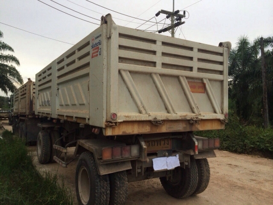 ขายรถ18ล้อดั้ม ISUZU DECA 270แรงม้า หัวปี51 หางปี55 สนใจโทร 081-9701072